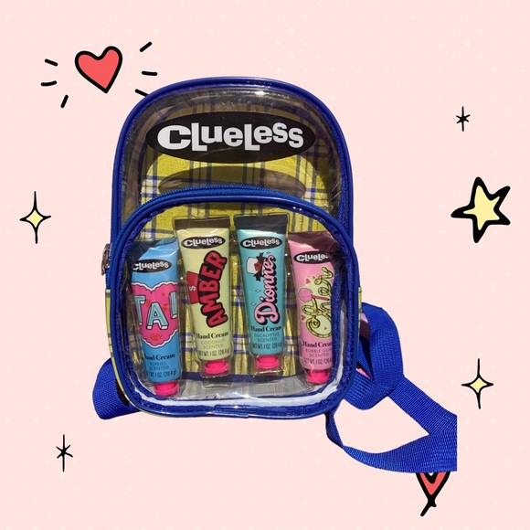 Clueless Mini Backpack Set Of 4 Hand Creams By Taste Beauty - Picture 1 of 4